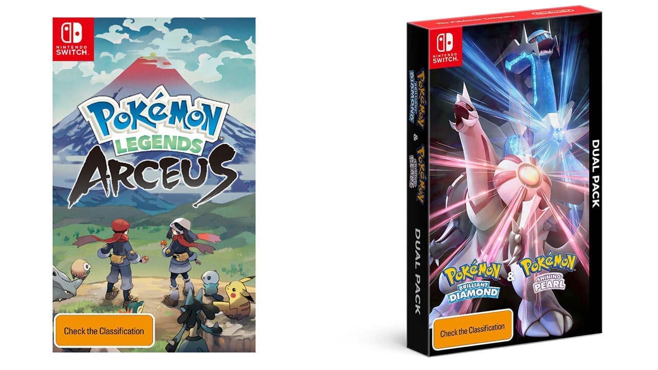 Pokémon Legends: Arceus &  Pokémon Diamond/Pearl Remakes Release Dates