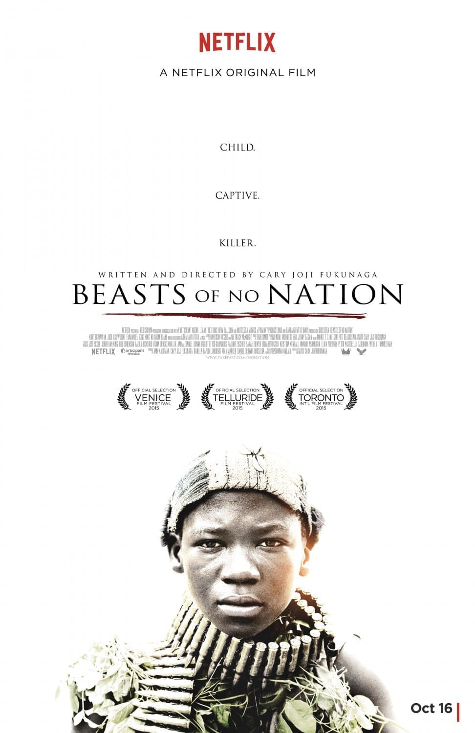 Beasts of No Nation theatrical poster