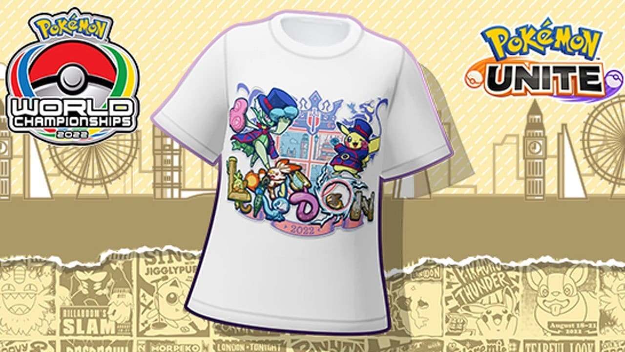 Unlock a Pokemon Unite t-shirt code during 2022 Pokemon World Championships