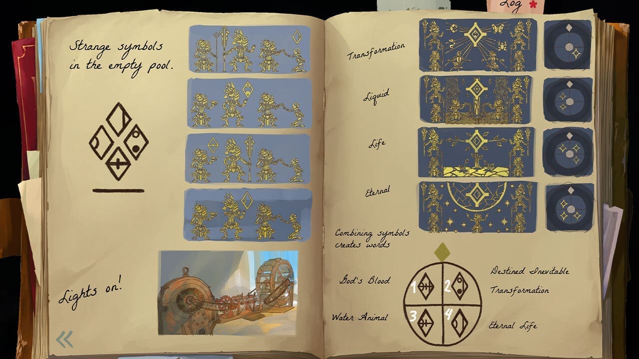 Journal notes for mural dial logic