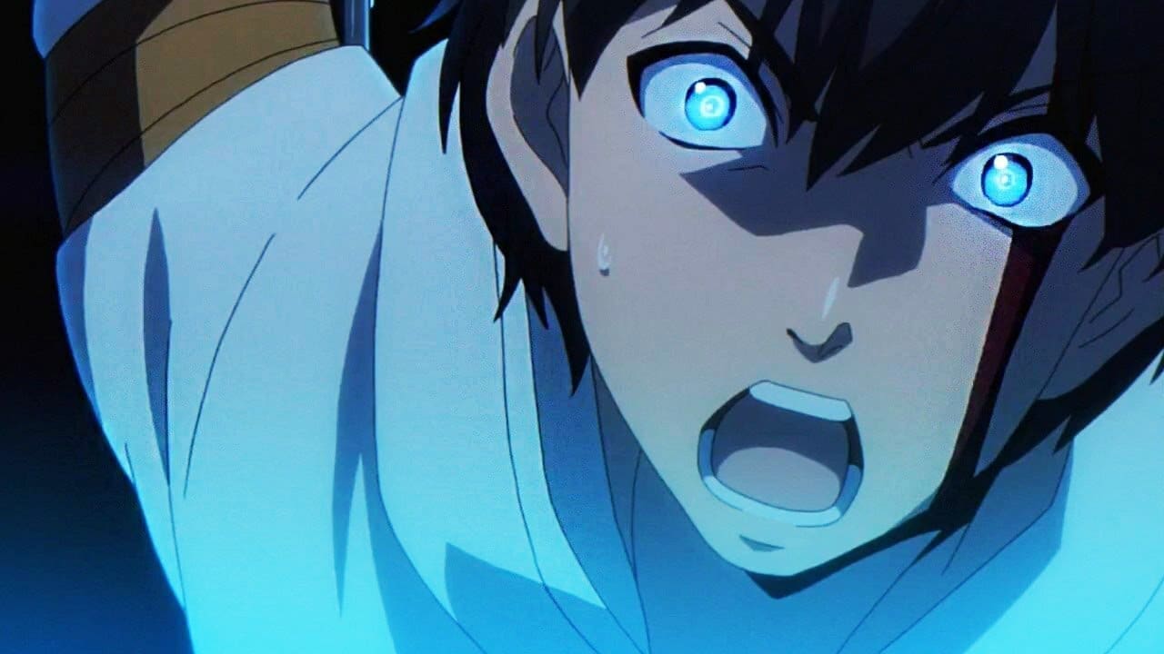 Darwin’s Game key art: Kaname and Shuka amidst city lights