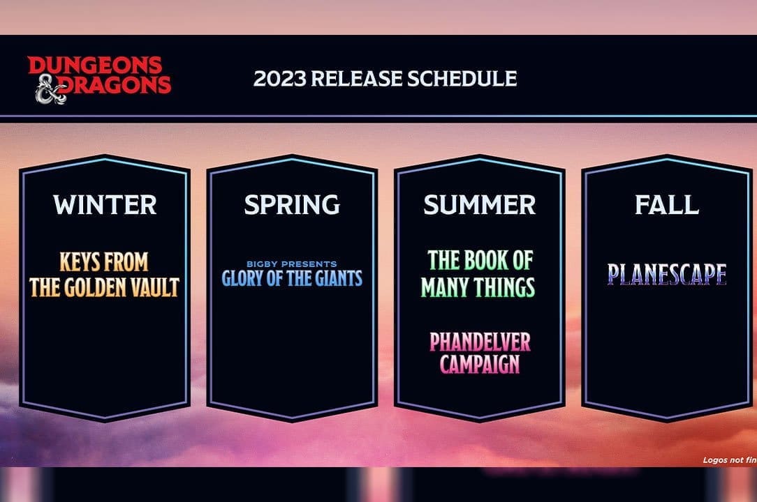 Dungeons & Dragons 2023 release schedule revealed during Wizards Presents