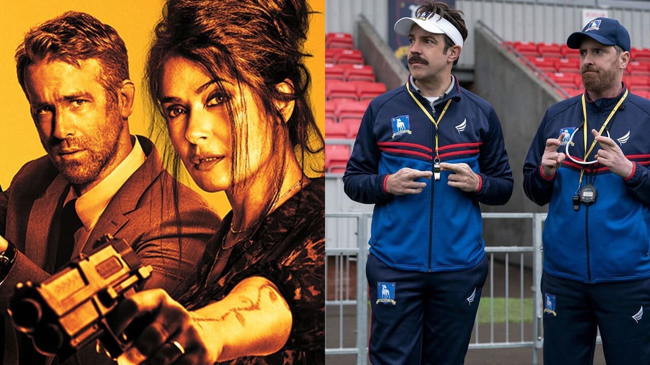 Hitman’s Wife’s Bodyguard shoots to the top position, and Ted Lasso is kicking into a second week lead in Australia’s Top 10 streaming charts.