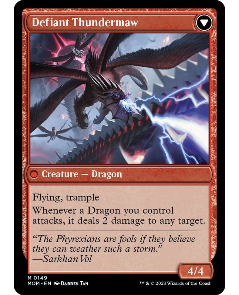 Example Battle — transformed back face