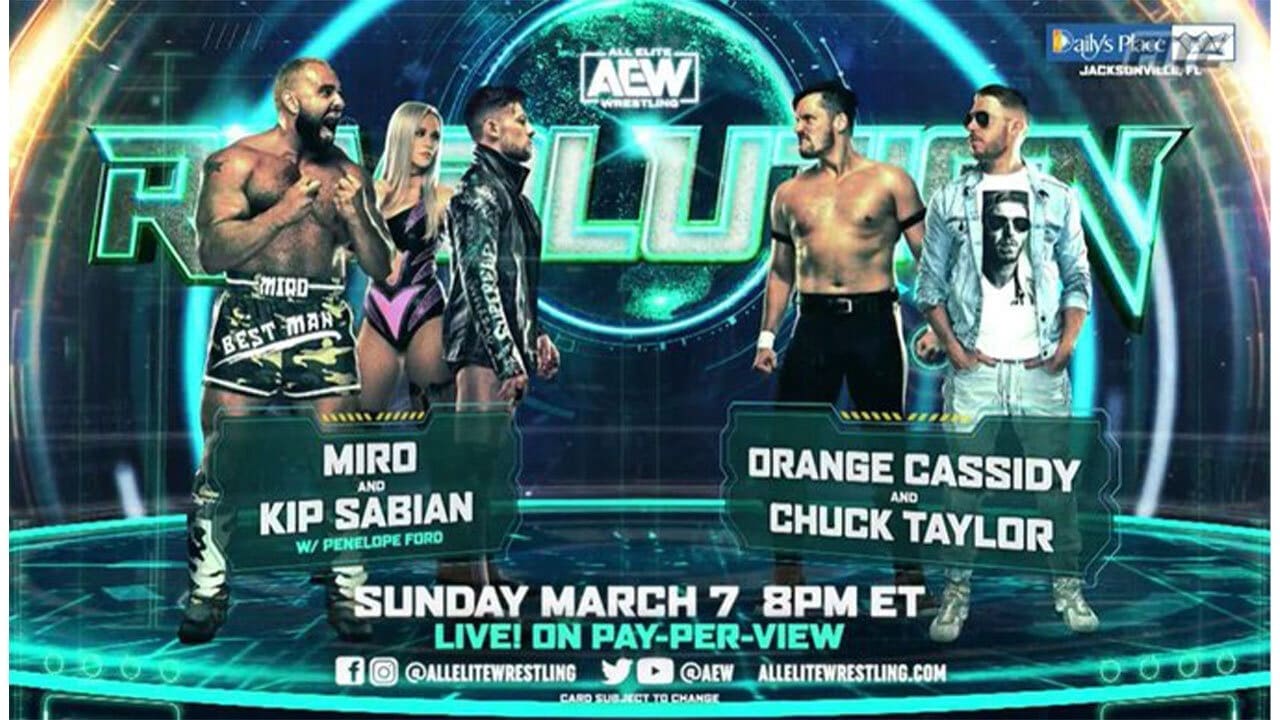 Miro & Kip Sabian vs Chuck Taylor & Orange Cassidy