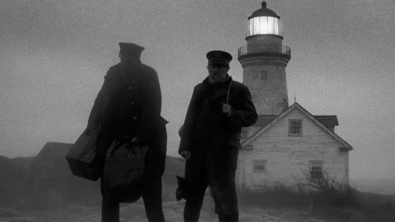 Willem Dafoe and Robert Pattinson in The Lighthouse