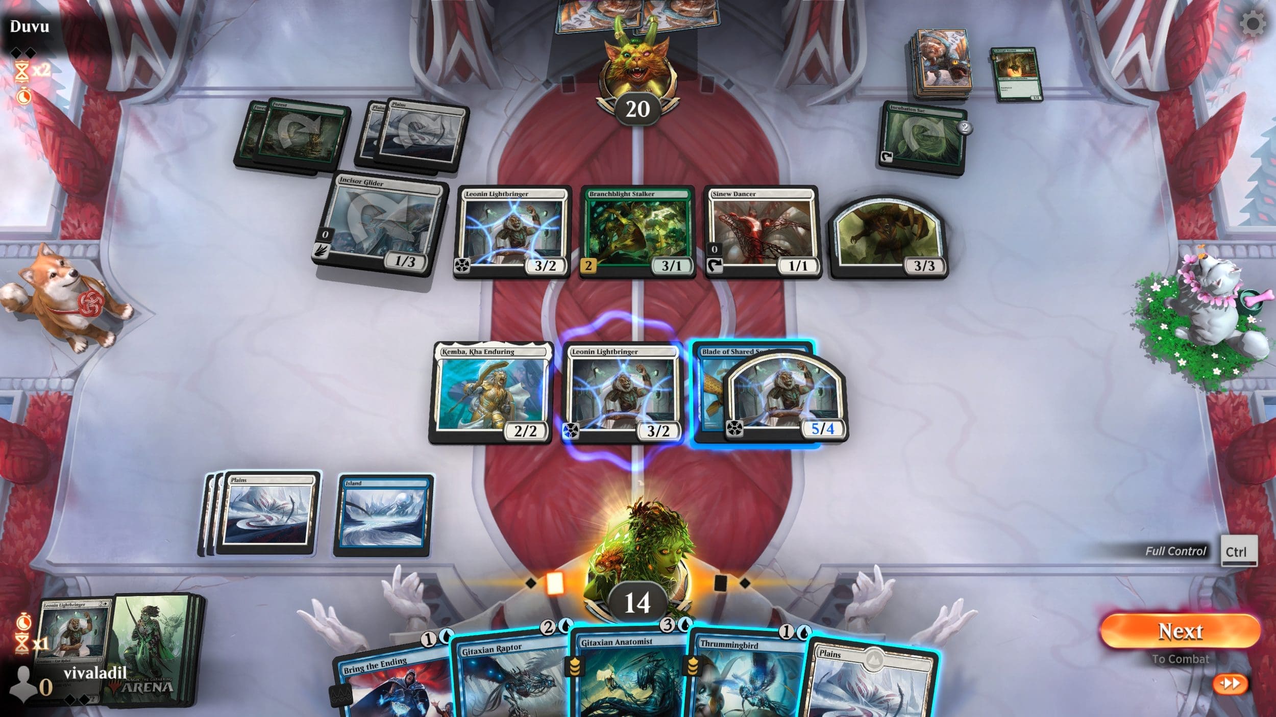 A Phyrexia: All Will Be One deck spread