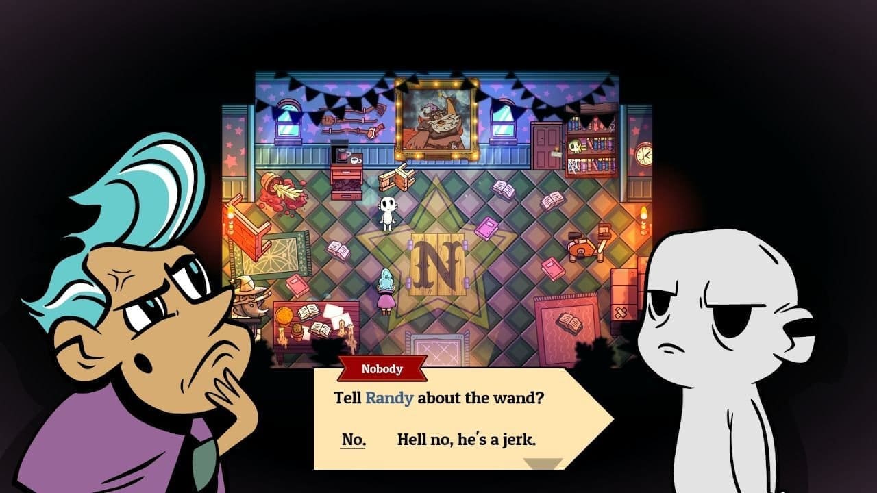 Overworld screenshot from Nobody Saves the World