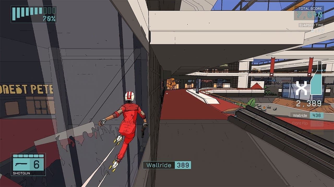 Rollerdrome gameplay image