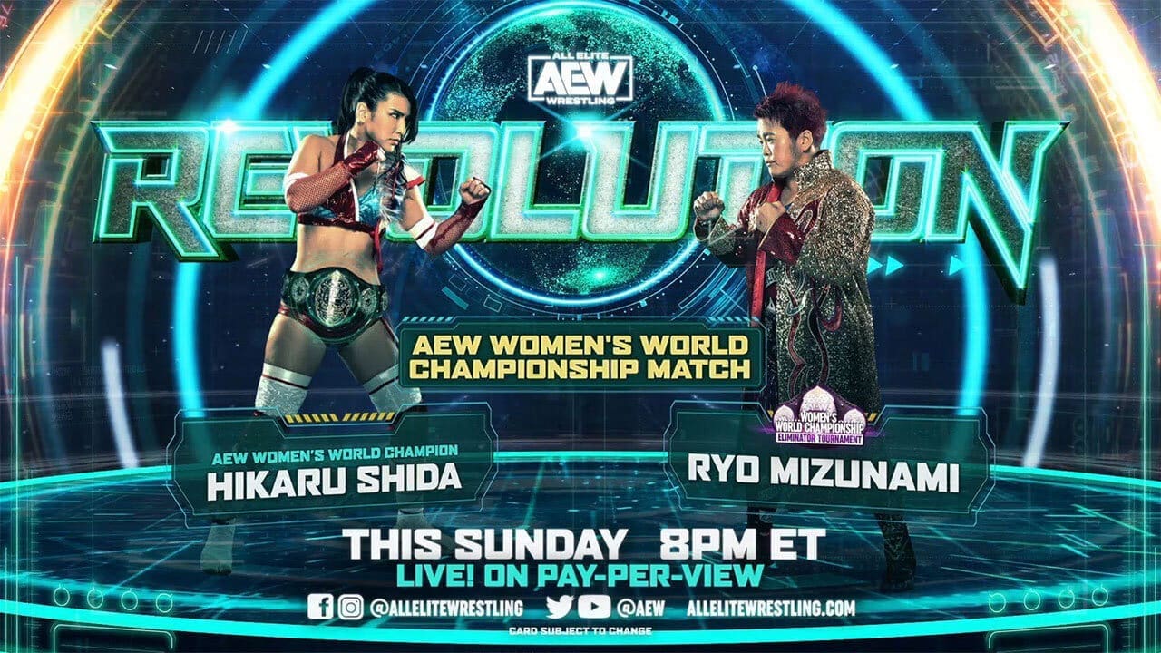 AEW Women's World Championship - Shida vs Ryo Mizunami