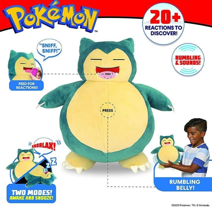 Snorlax plush 1