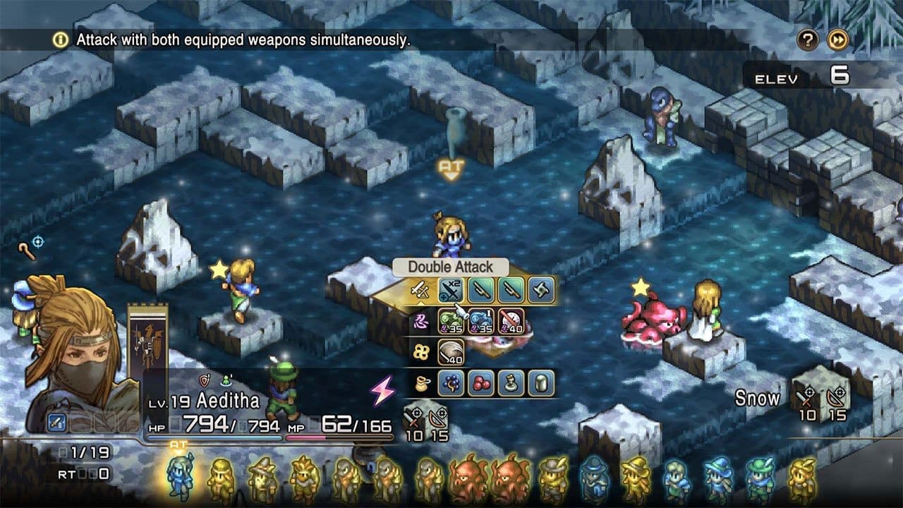 Tactics Ogre Reborn gameplay screen 1