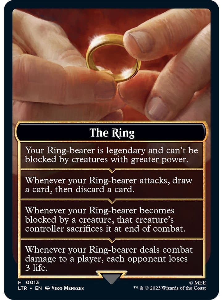 MTG helper card: The Ring