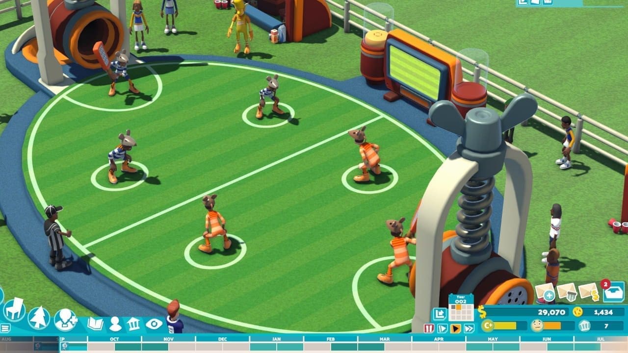 Jousting field and medieval campus aesthetic