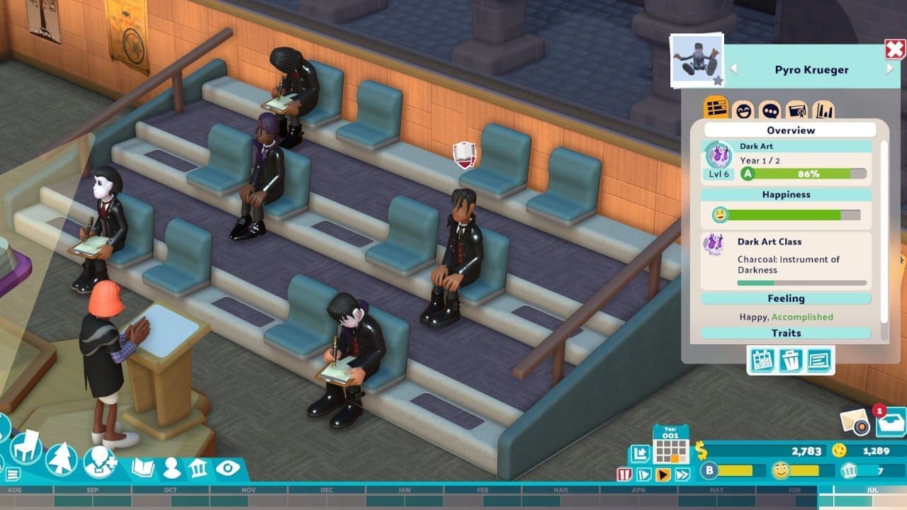 Lecture hall and common areas in Two Point Campus