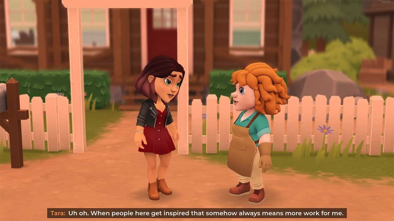 Tara exploring Fairhaven’s cliffs at sunset