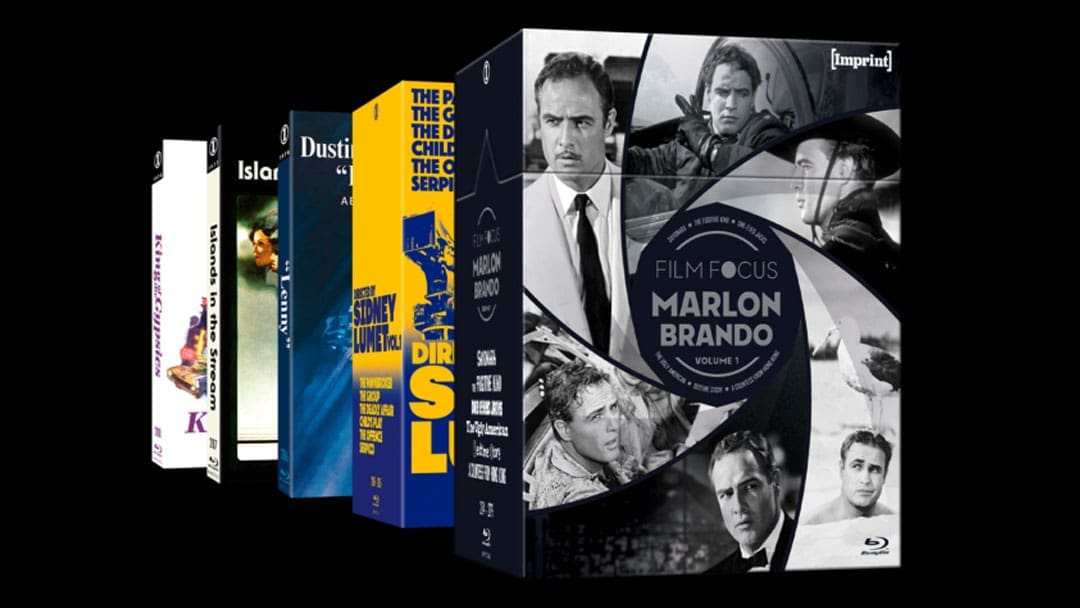 Imprint Films physical releases for December 2023: Marlon Brando Vol.1, Directed By Sidney Lumet Vol.1, plus more