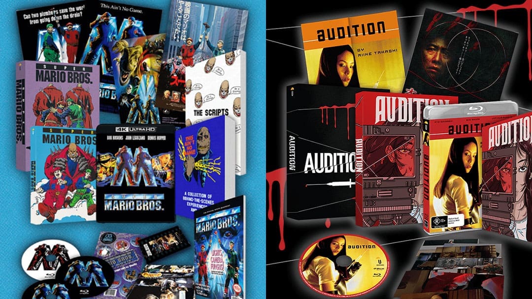 Umbrella Entertainment releases for January 2024: Super Mario Bros. (1993), Audition, Hammer Horror Vol.2