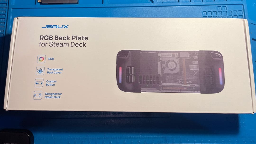 JSAUX Transparent backplate with RGB and Vents Review