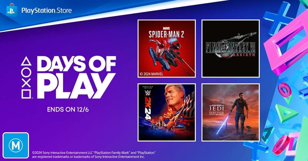 PlayStation Store – Days of Play full list of games on sale
