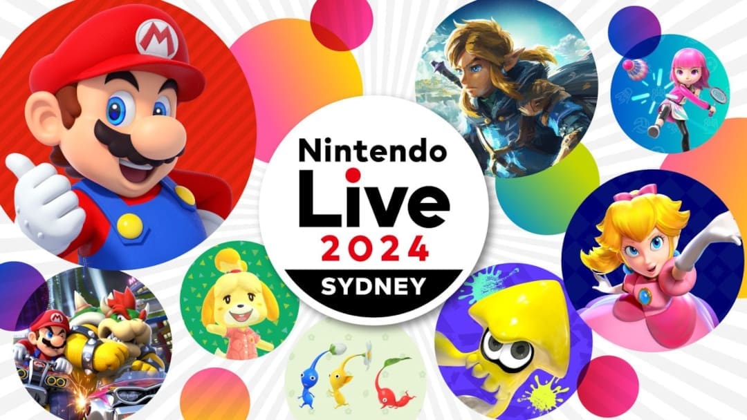 Registation for Nintendo Live 2024 Sydney Opens 17th of June