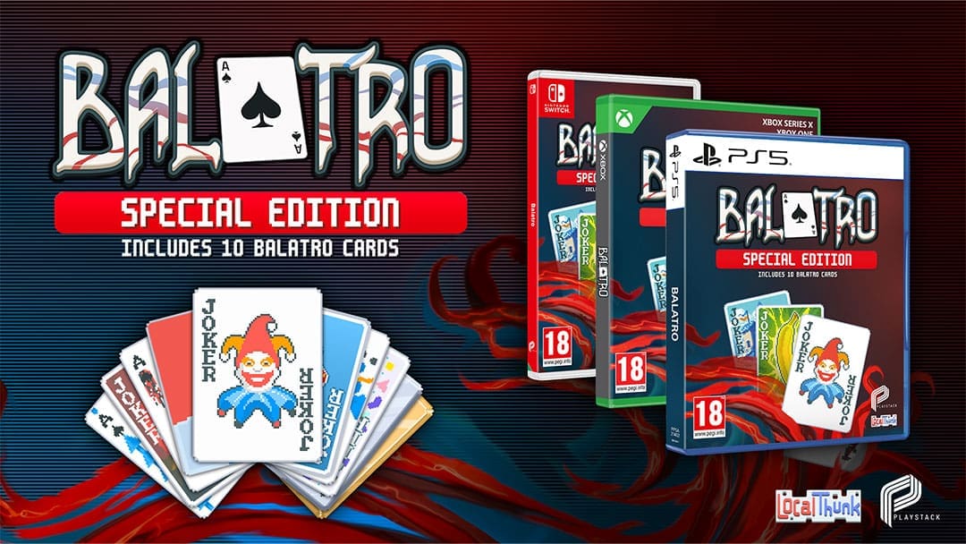 Poker-roguelike hit Balatro is getting a physical edition with real cards