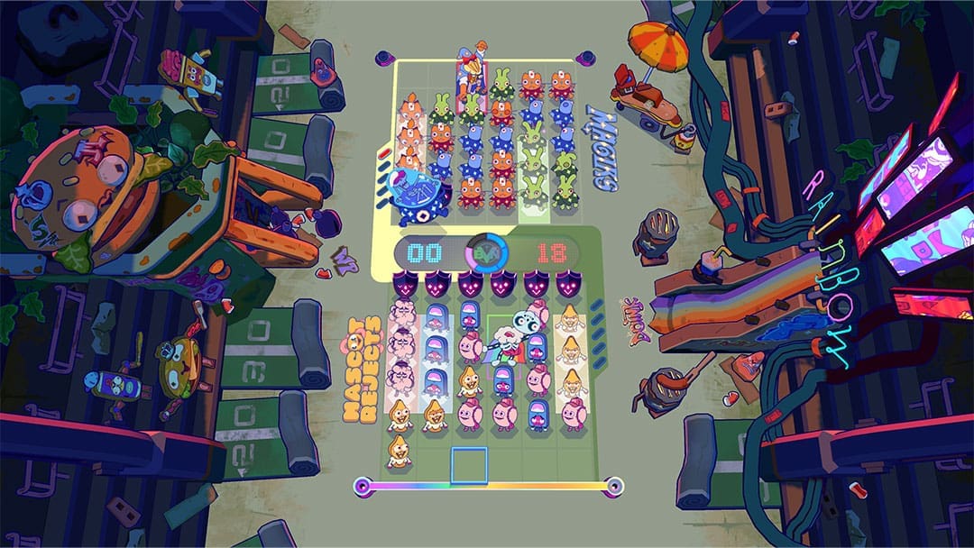 Battle Vision Network is the new puzzle-battler from Clash of Heroes and Grindstone developer
