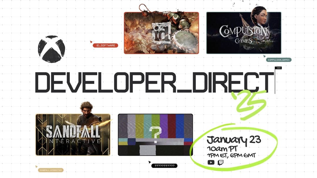 A new Xbox Developer_Direct will air on January 24