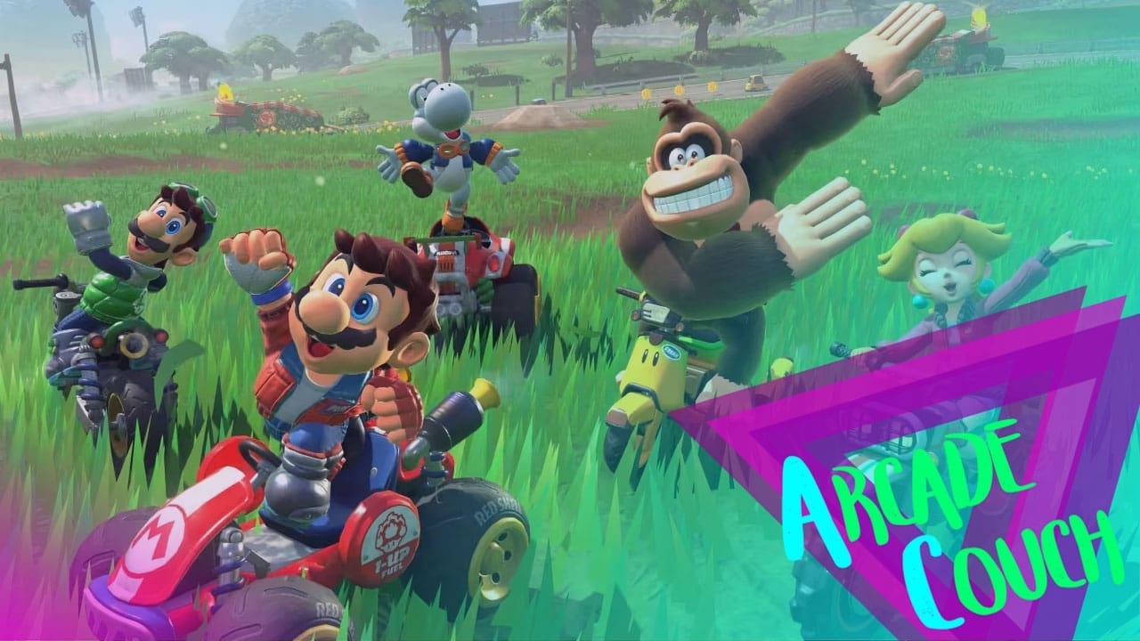 24 Players in Mario Kart Is Insanity [Arcade Couch Podcast]