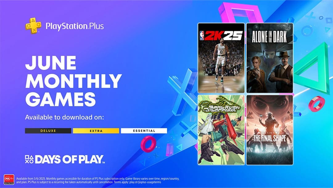 PlayStation Plus June 2025 Lineup: All Monthly Games Announced