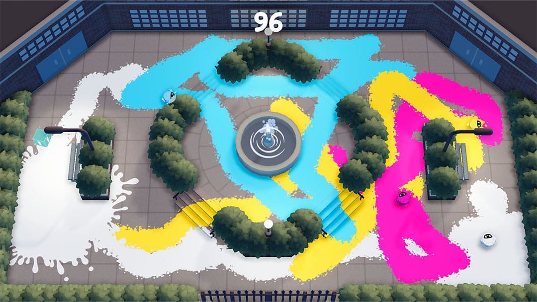 Splatterbot is a new Australian game about fast-paced Roomba-inspired action