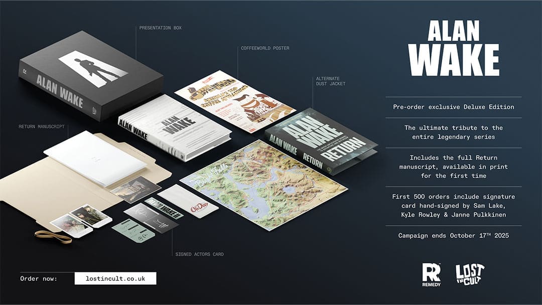 Lost in Cult Announces Alan Wake: Design Worlds Book